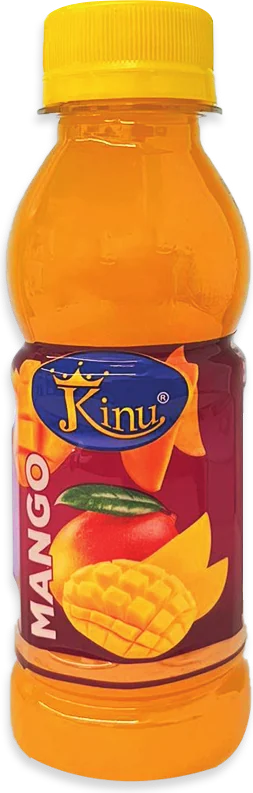 Kinu Mango fruit beverage bottle