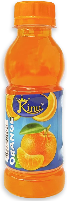 Kinu Orange fruit beverage bottle