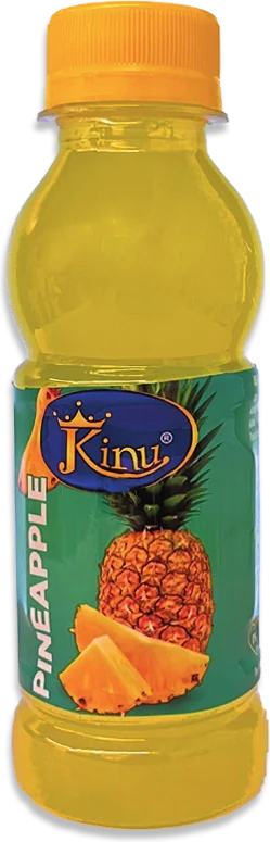 Kinu Pineapple fruit beverage bottle
